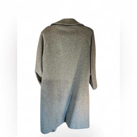 ALORNA' Lazarus of Virginia' Wool blend Single-breasted Union made, Overcoat USA - Picture 5 of 13